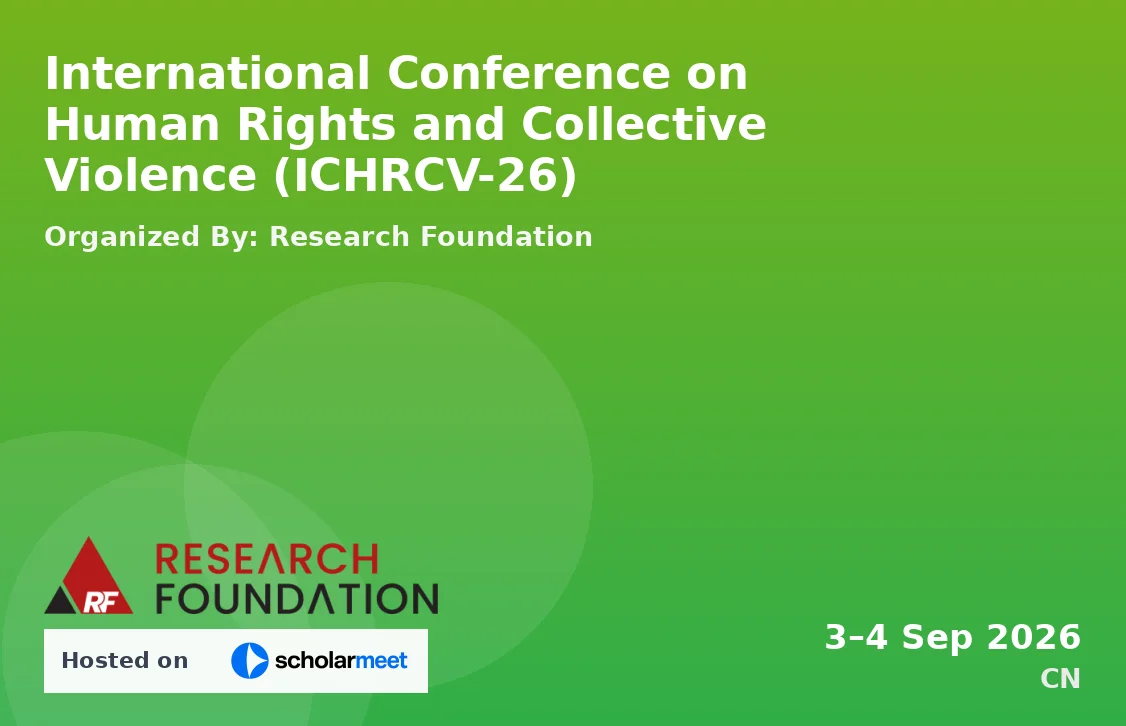 International Conference on Human Rights and Collective Violence (ICHRCV-26)