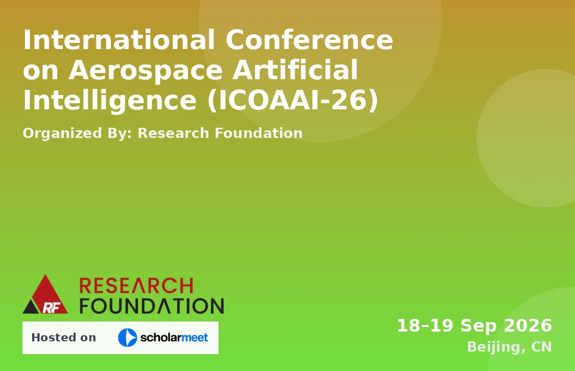 International Conference on Aerospace Artificial Intelligence (ICOAAI-26)