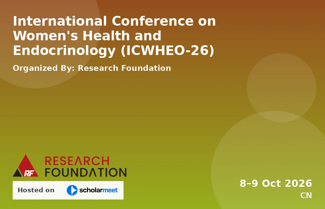 International Conference on Women's Health and Endocrinology (ICWHEO-26)