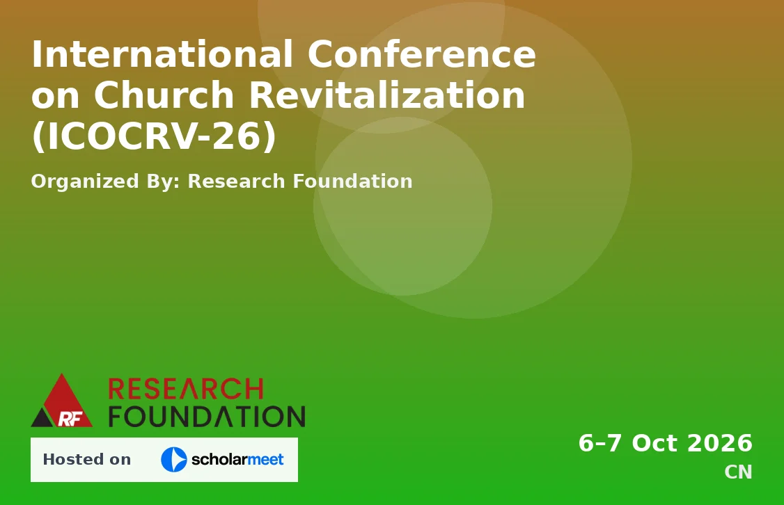 International Conference on Church Revitalization (ICOCRV-26)