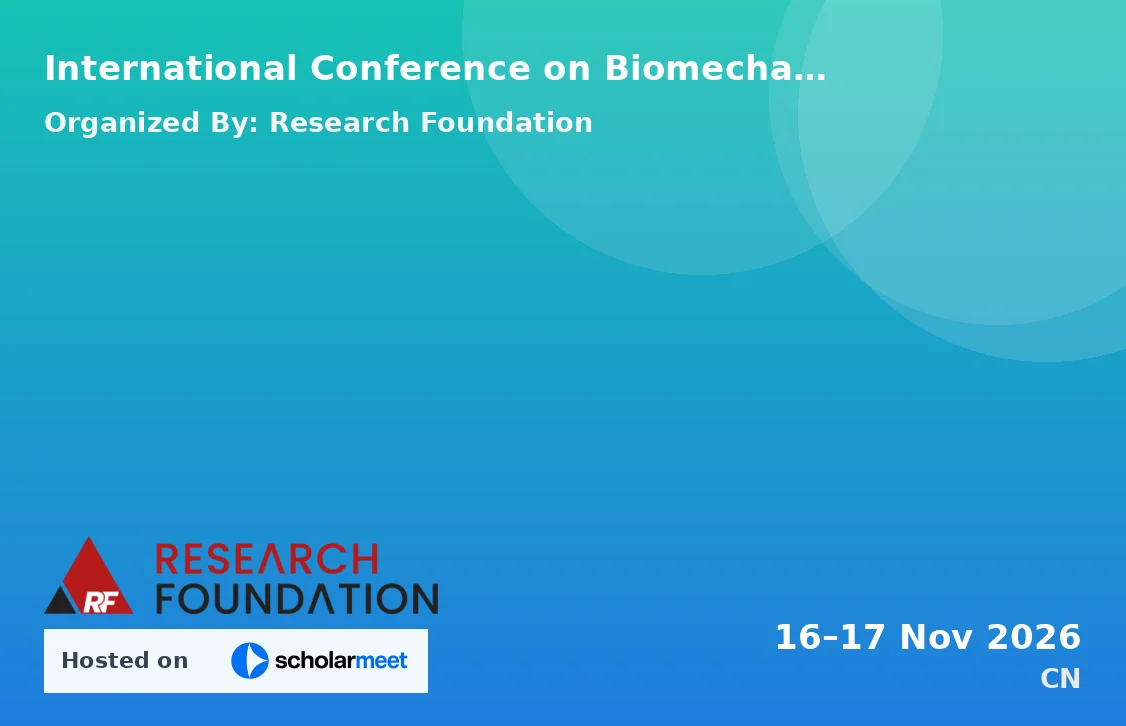 International Conference on Biomechanical Analysis of Athletic Movements and Performance (ICBAAMP-26)
