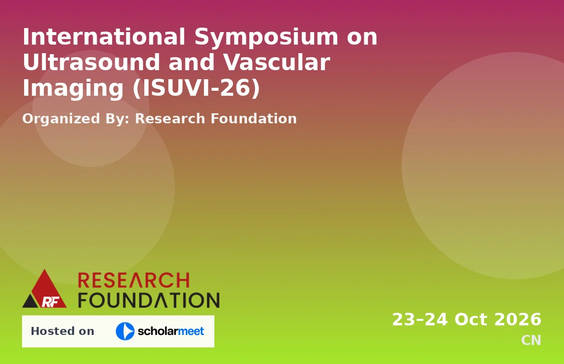 International Symposium on Ultrasound and Vascular Imaging (ISUVI-26)