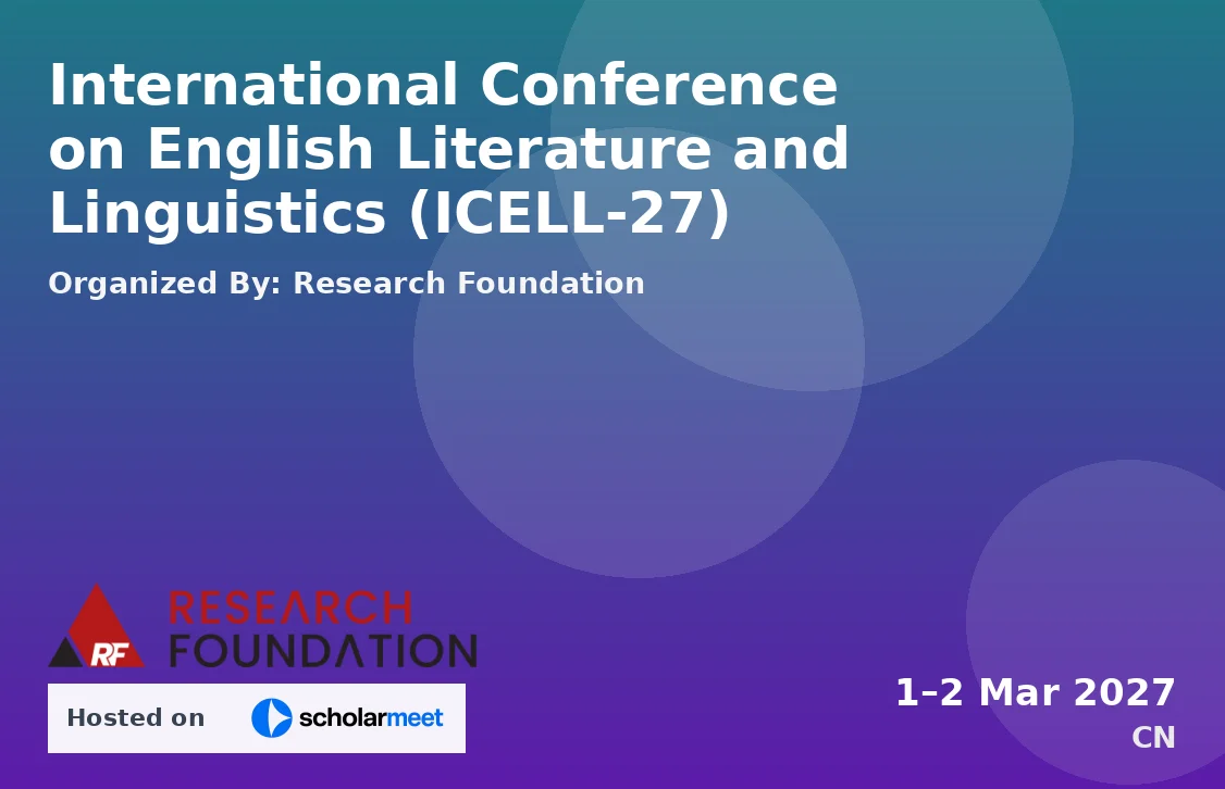 International Conference on English Literature and Linguistics (ICELL-27)