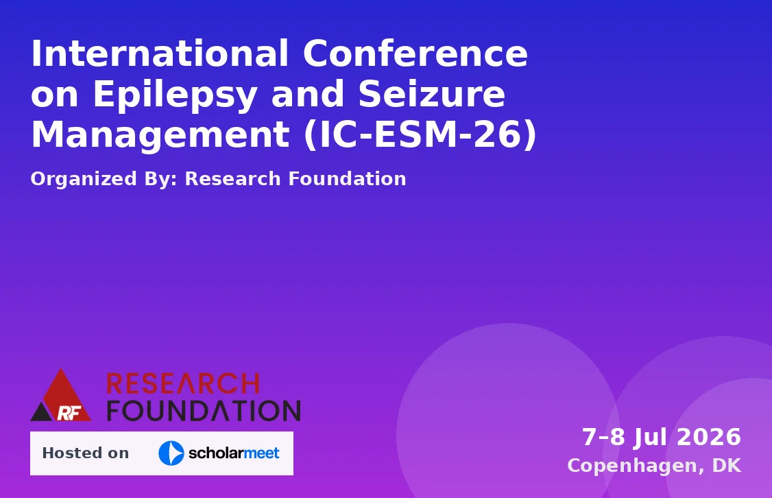 International Conference on Epilepsy and Seizure Management (IC-ESM-26)