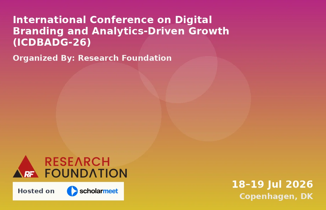 International Conference on Digital Branding and Analytics-Driven Growth (ICDBADG-26)