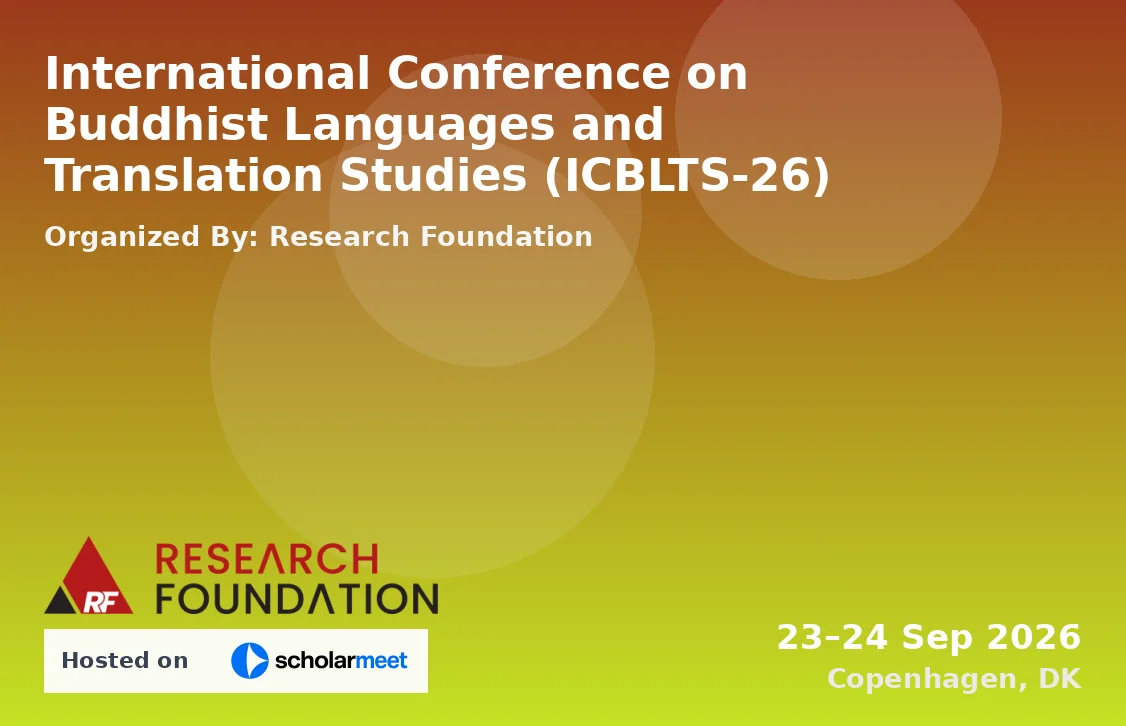 International Conference on Buddhist Languages and Translation Studies (ICBLTS-26)