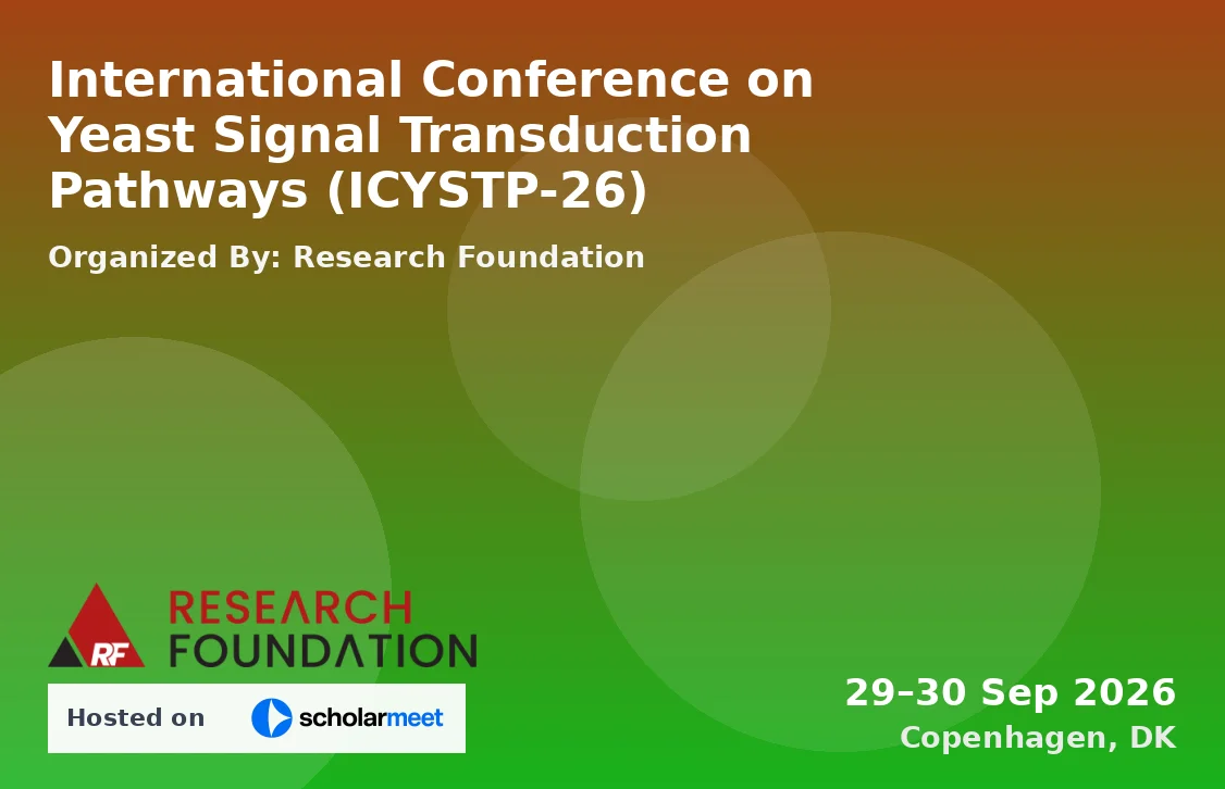 International Conference on Yeast Signal Transduction Pathways (ICYSTP-26)