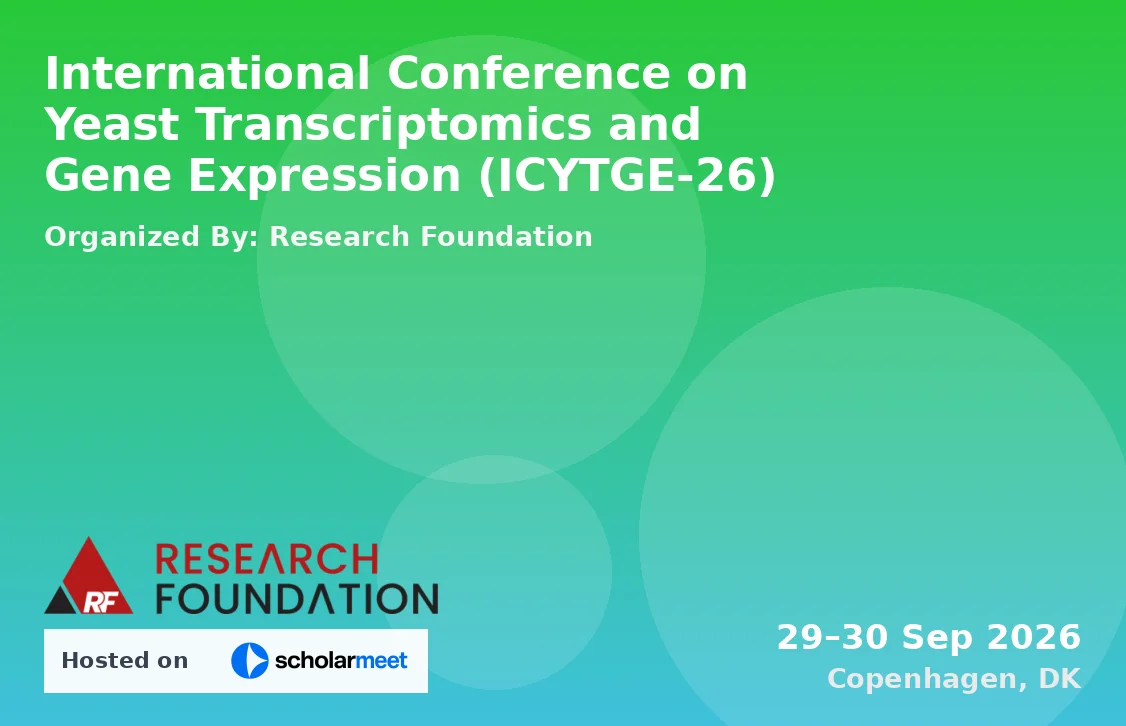 International Conference on Yeast Transcriptomics and Gene Expression (ICYTGE-26)