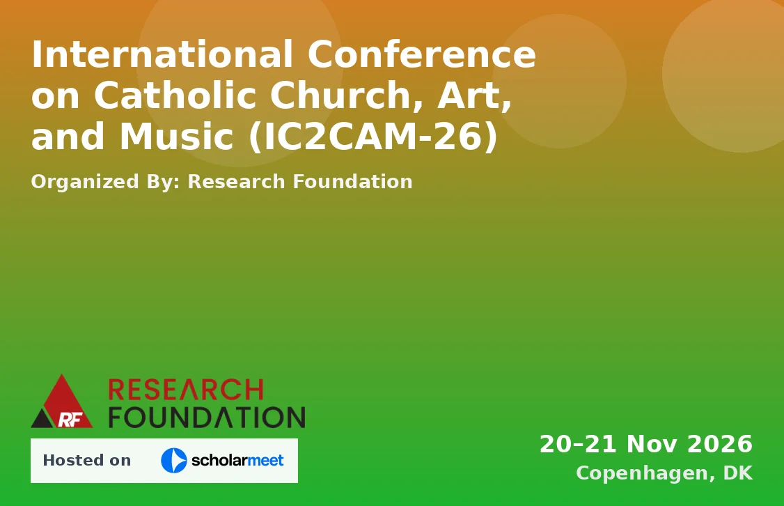 International Conference on Catholic Church, Art, and Music (IC2CAM-26)