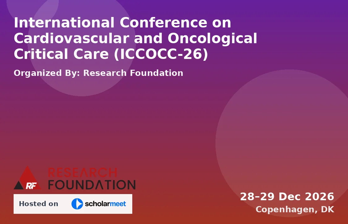 International Conference on Cardiovascular and Oncological Critical Care (ICCOCC-26)