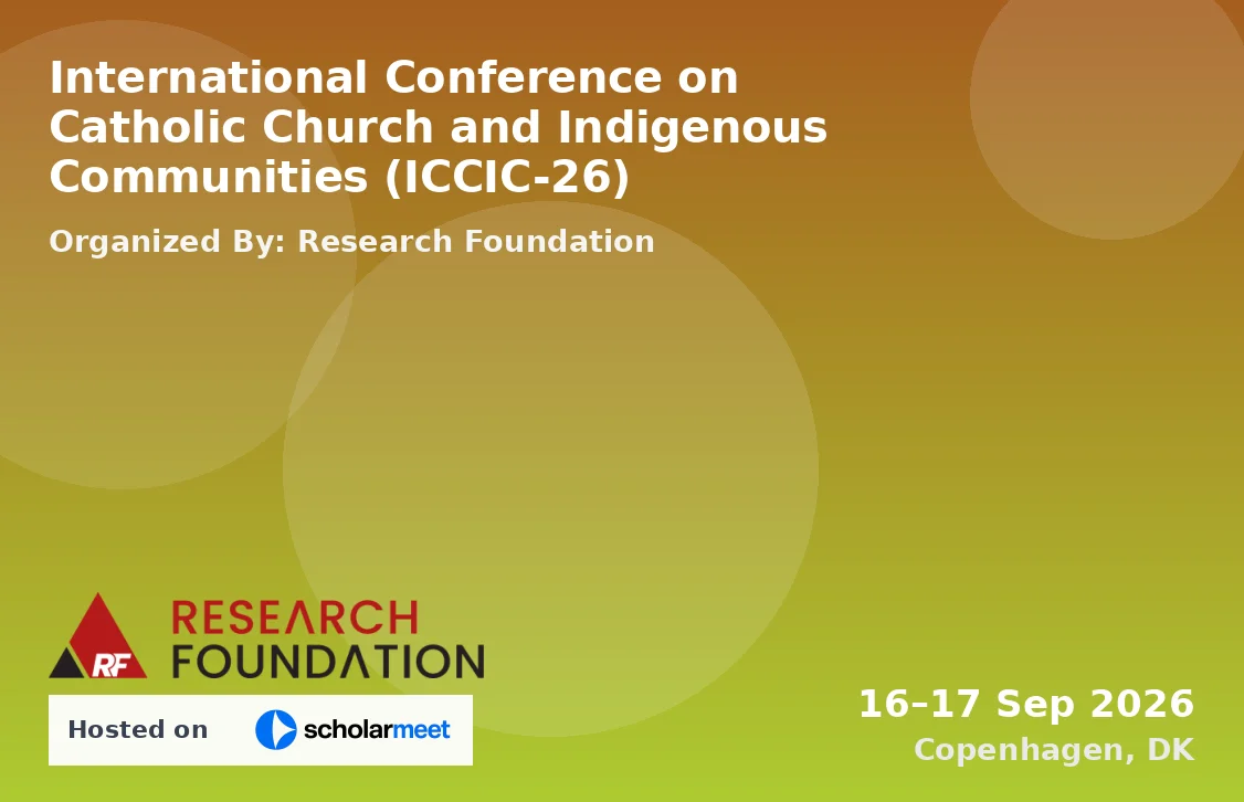 International Conference on Catholic Church and Indigenous Communities (ICCIC-26)