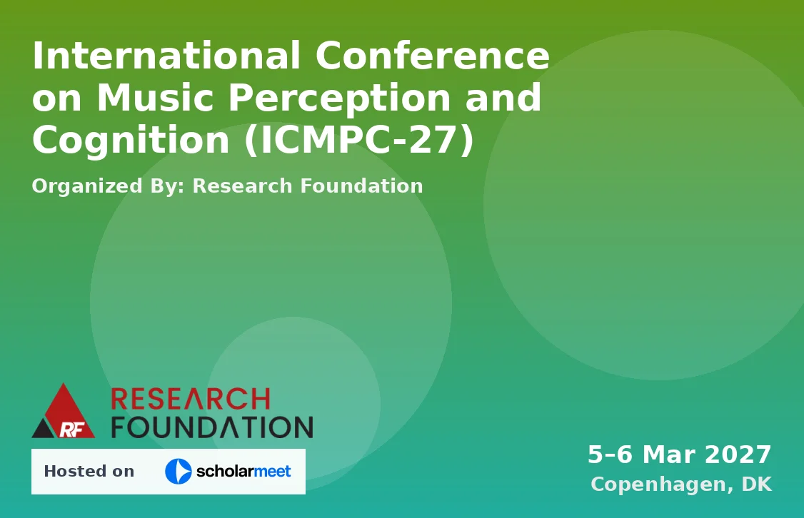 International Conference on Music Perception and Cognition (ICMPC-27)