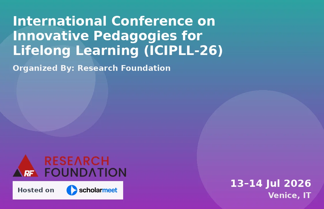 International Conference on Innovative Pedagogies for Lifelong Learning (ICIPLL-26)