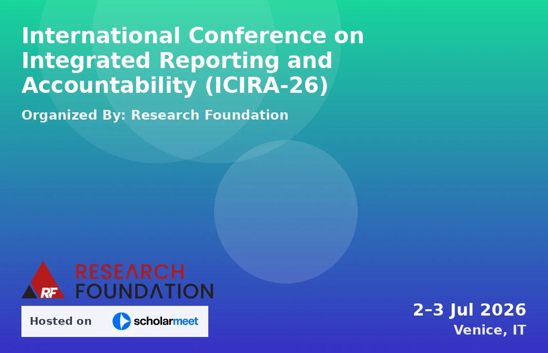 International Conference on Integrated Reporting and Accountability (ICIRA-26)