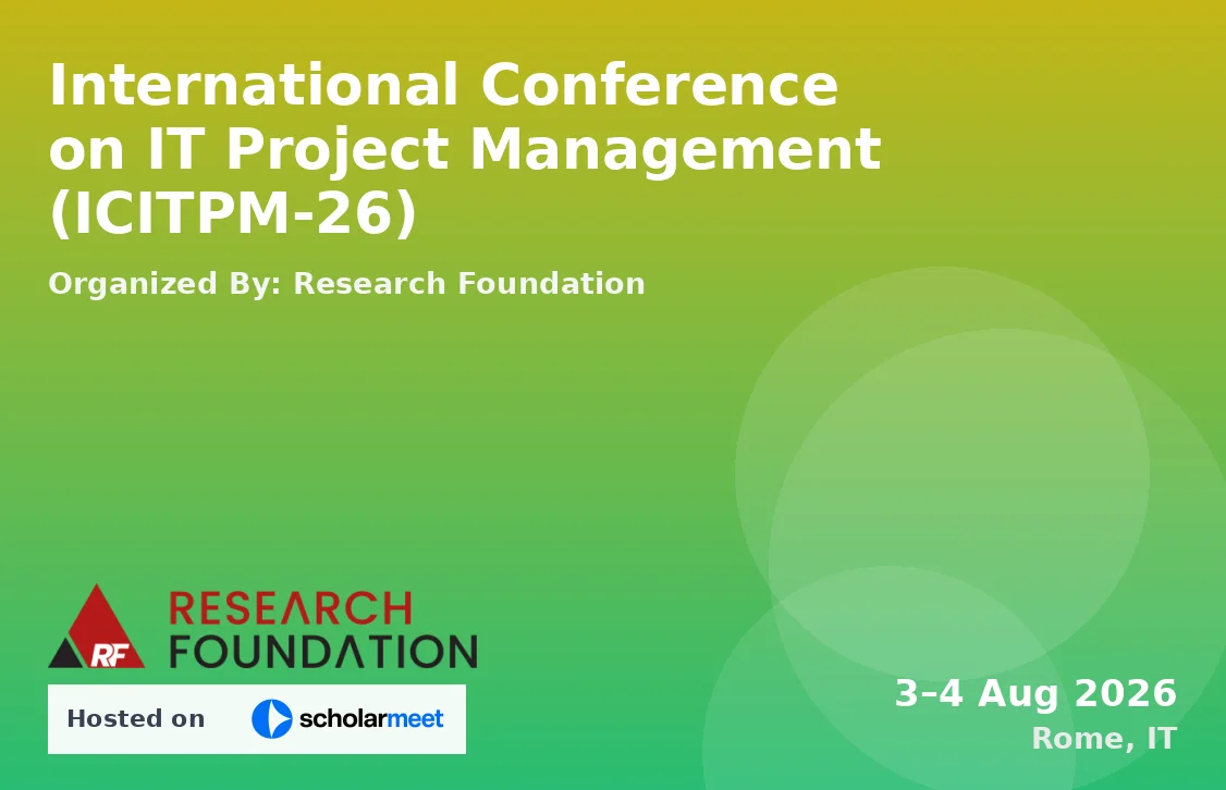International Conference on IT Project Management (ICITPM-26)