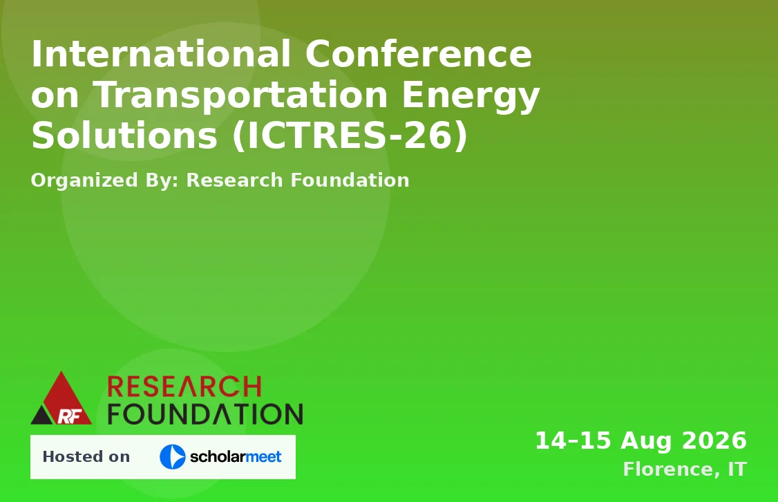 International Conference on Transportation Energy Solutions (ICTRES-26)