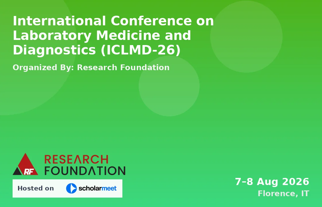 International Conference on Laboratory Medicine and Diagnostics (ICLMD-26)