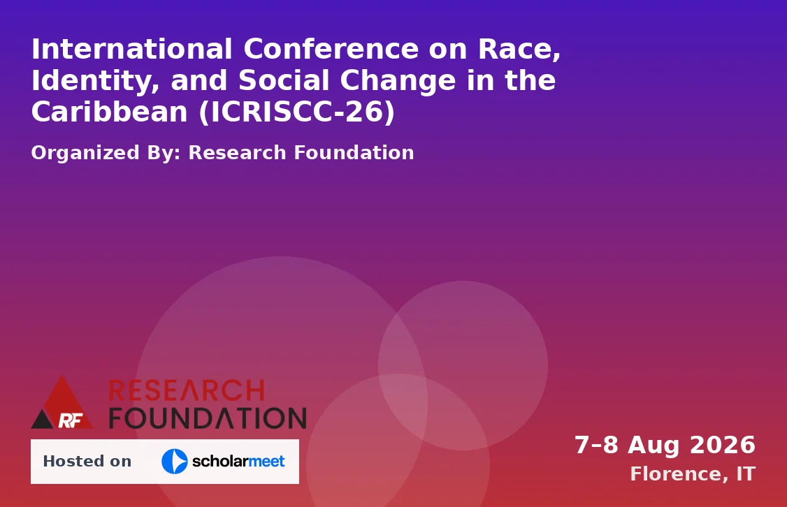 International Conference on Race, Identity, and Social Change in the Caribbean (ICRISCC-26)