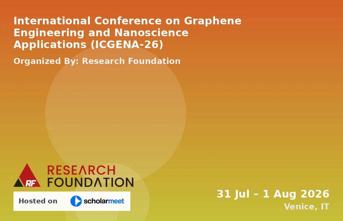 International Conference on Graphene Engineering and Nanoscience Applications (ICGENA-26)