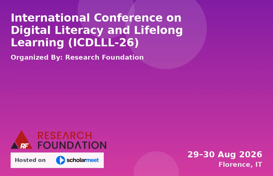 International Conference on Digital Literacy and Lifelong Learning (ICDLLL-26)