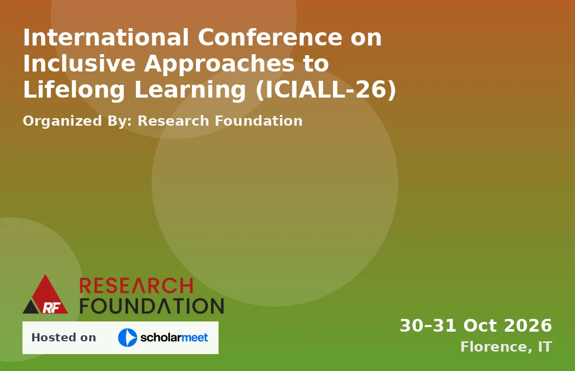 International Conference on Inclusive Approaches to Lifelong Learning (ICIALL-26)