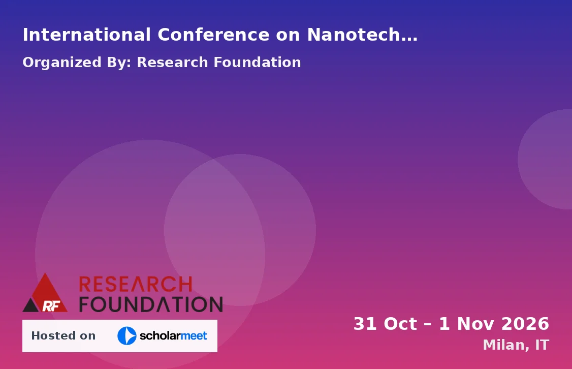 International Conference on Nanotechnology for Aerospace and Renewable Energy Integration (ICNAREI-26)