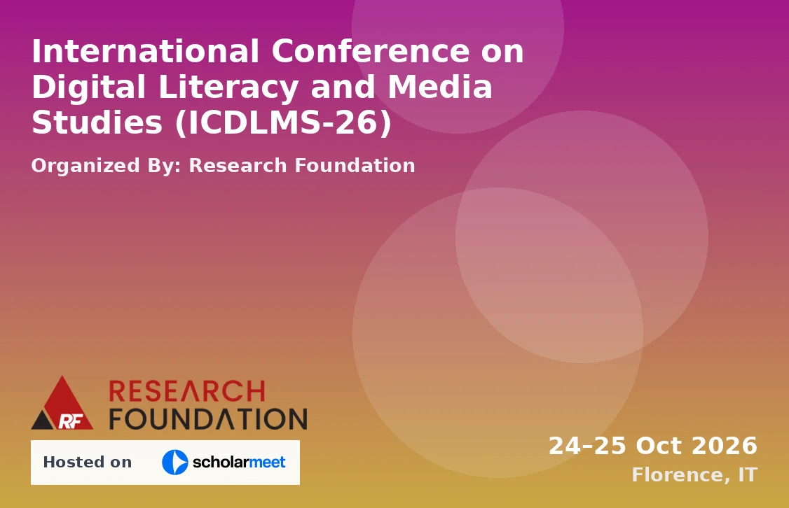 International Conference on Digital Literacy and Media Studies (ICDLMS-26)