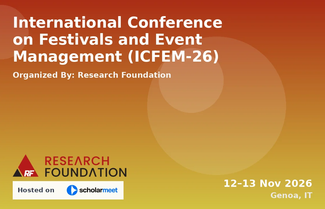 International Conference on Festivals and Event Management (ICFEM-26)