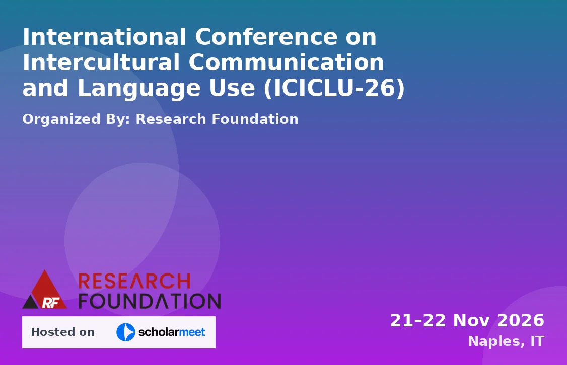 International Conference on Intercultural Communication and Language Use (ICICLU-26)