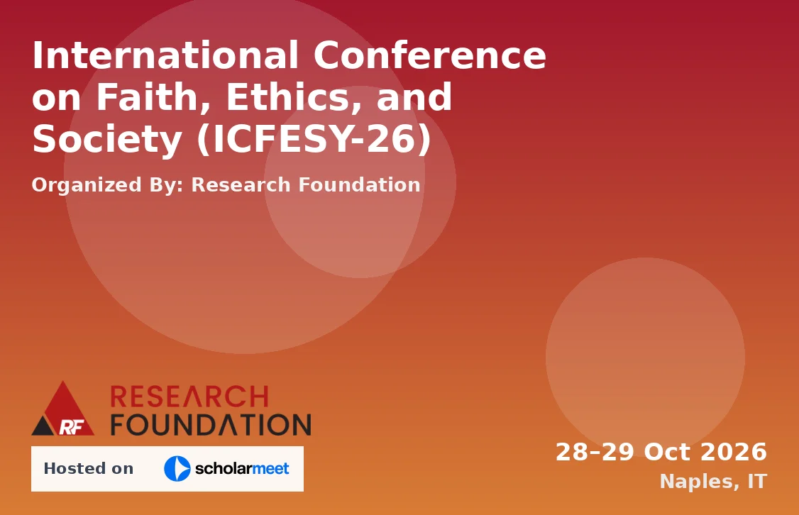 International Conference on Faith, Ethics, and Society (ICFESY-26)