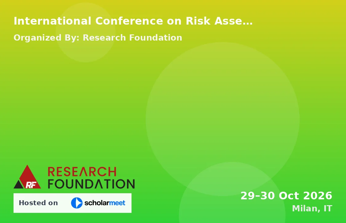 International Conference on Risk Assessment and Knowledge Management in Engineering (ICRAKM-26)