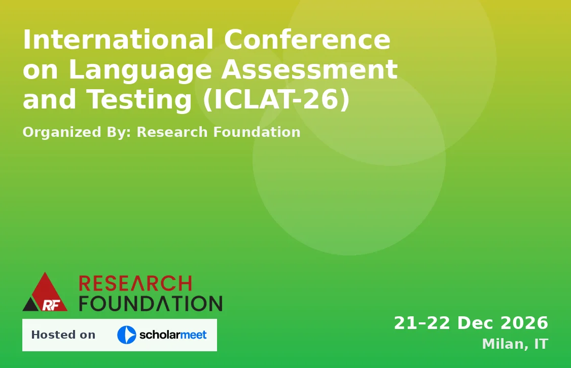 International Conference on Language Assessment and Testing (ICLAT-26)