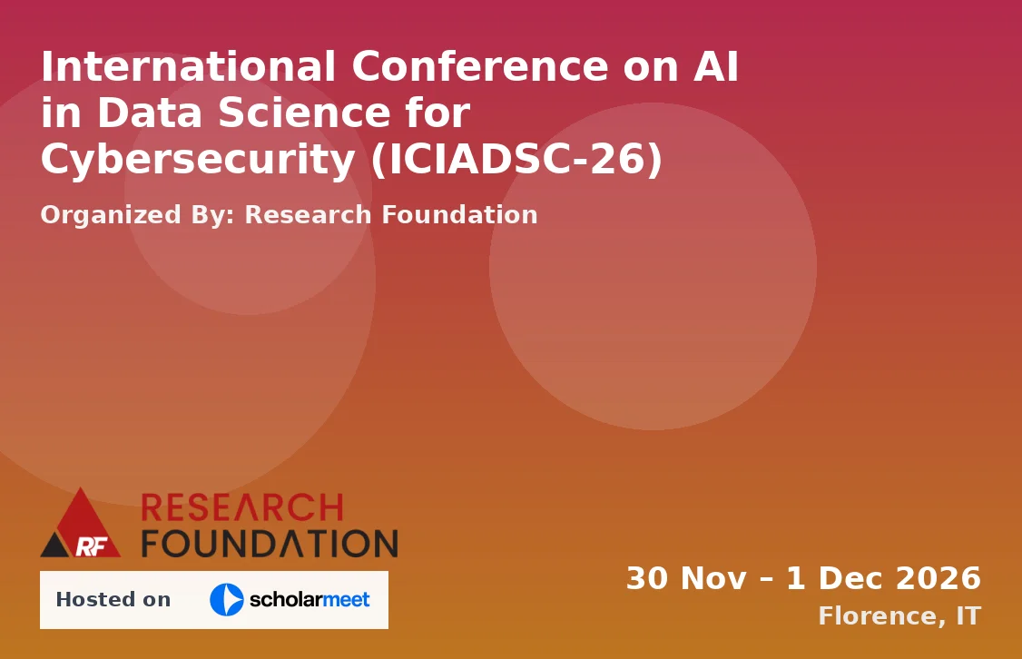 International Conference on AI in Data Science for Cybersecurity (ICIADSC-26)