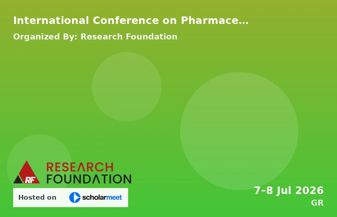 International Conference on Pharmaceutical Chemistry, Clinical Analysis and Laboratory Medicine (ICPCCALM-26)