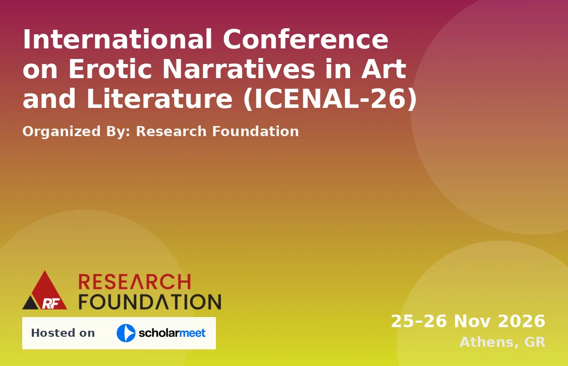 International Conference on Erotic Narratives in Art and Literature (ICENAL-26)