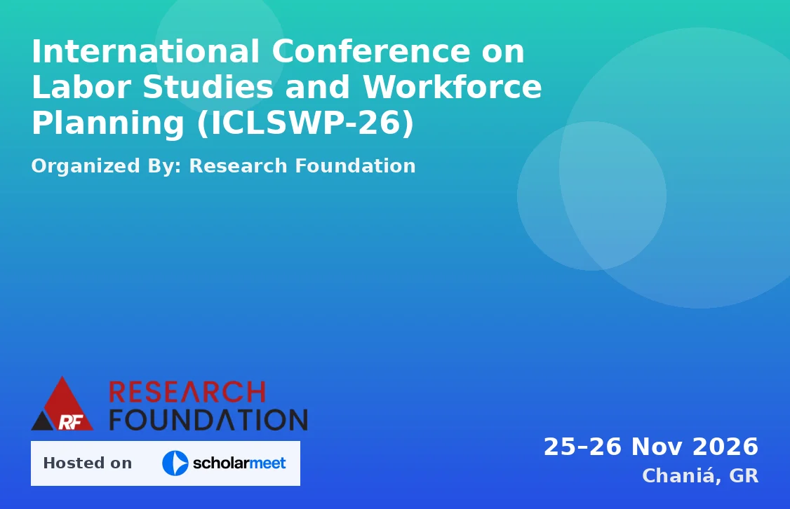 International Conference on Labor Studies and Workforce Planning (ICLSWP-26)